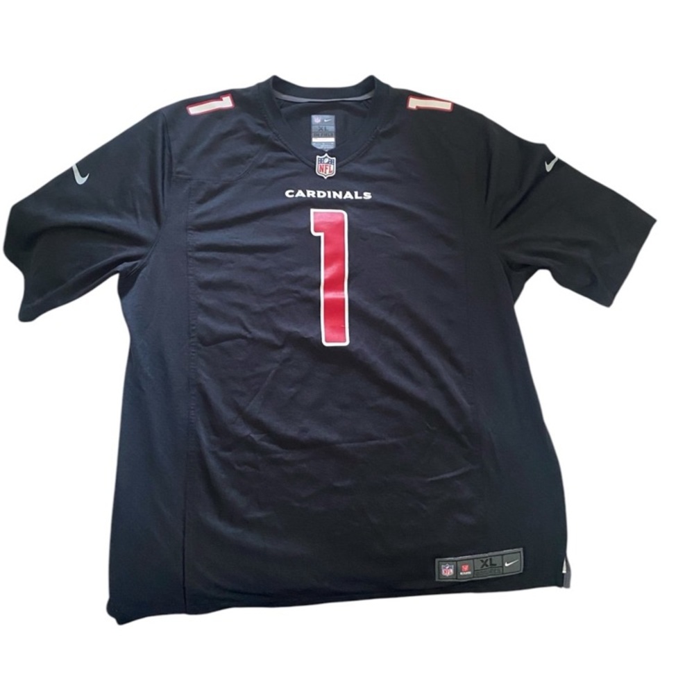 Men's Kyler Murray Nike Arizona Cardinals Black Red NFL Jersey Size XL